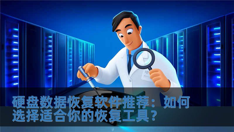 硬盤數據恢復軟件推薦：如何選擇適合你的恢復工具？